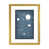 Toile encadrée d'or