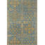Tapis décoratif doré traditionnel et lavable-1664482599