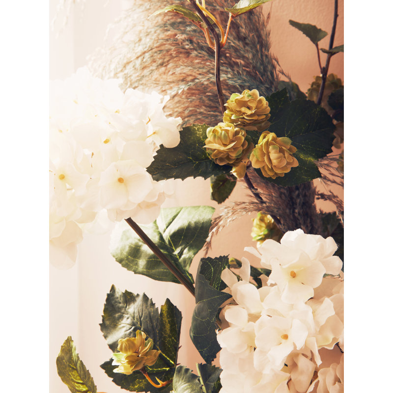 Fabric Hydrangea Arrangement