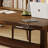 Ash wood large board dining table-2146781352
