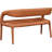 Sylvester Aurich Faux Leather Bench-600666042