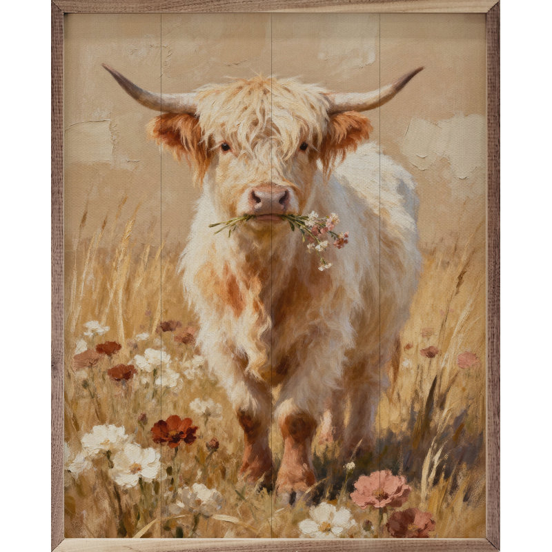 Blush Meadow Highland, H 30 po x l 24 po