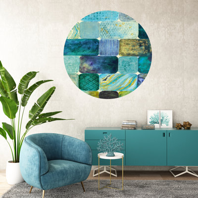 Abstract Non-Wall Damaging Wall Decal