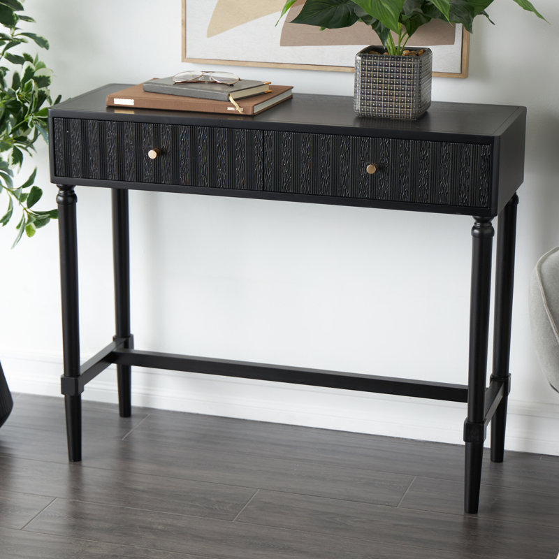 Console de salon 2 tiroirs Cole and Grey