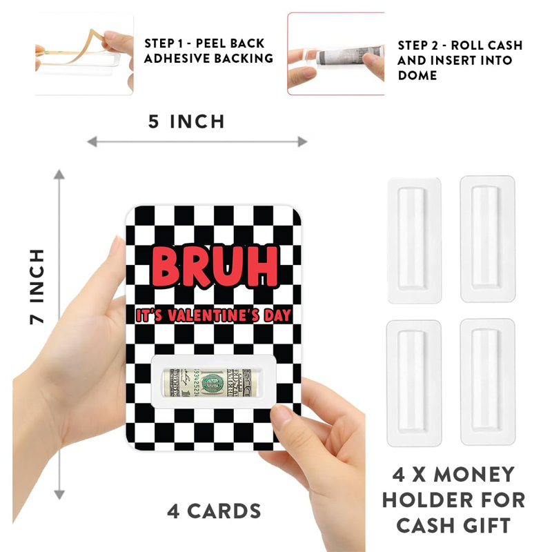 Porte-monnaie Koyal Wholesale 4Pk Bruh Valentine