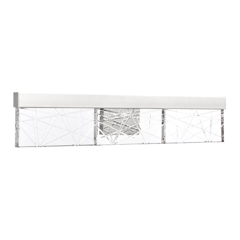 Lucus Dimmable LED Vanity Light, Aged Brass