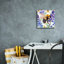 «Bee With Blue Flowers» par Momart, art mural sur toile-554081432