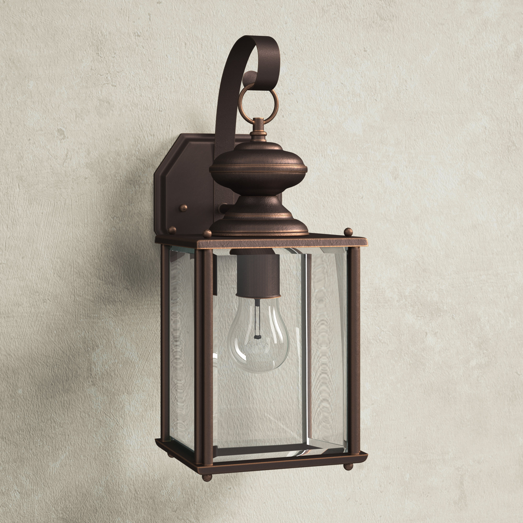 Birch Lane™ Tiernan 1 - Bulb Outdoor Wall Lantern & Reviews | Birch Lane