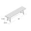 Banc de pique-nique en teck Testwuide-74897496