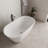 54" Streamline Soaking Freestanding Tub With Internal Drain-108964628