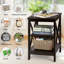 40cm W Manufactured Wood Bedside Table