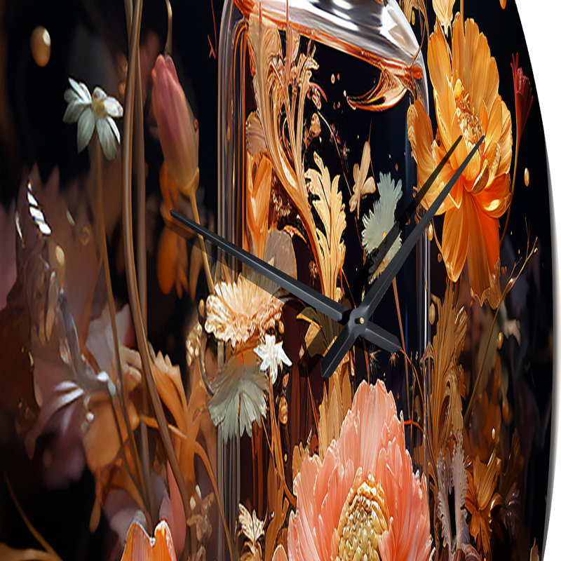 Metal Wall Clock, Extra Large
