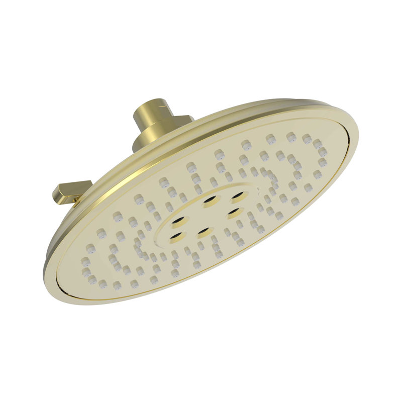 Luxnetic Multi Function Fixed Shower Head, Forever Brass