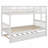 Detachable Wood Bunk Bed With Trundle, Converts To Two Beds, Space-Saving Design-1699227287