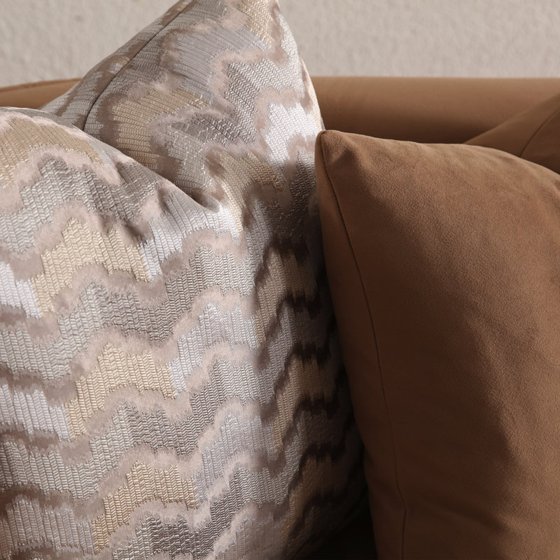 Ariana 83'' Velvet Round Arm Loveseat, 31" H x 83" W x 35" D, Caramel