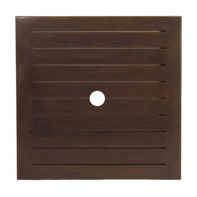 Outdoor Dining Table, Mahogany