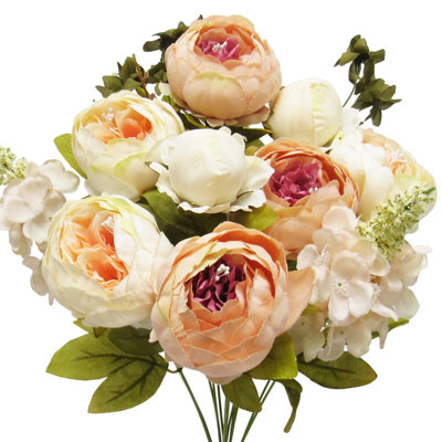 Buisson de pivoines de luxe mélangé