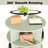 Green 360 Rotating Shoe Cabinet 6 Layers-1520893872-1526313157