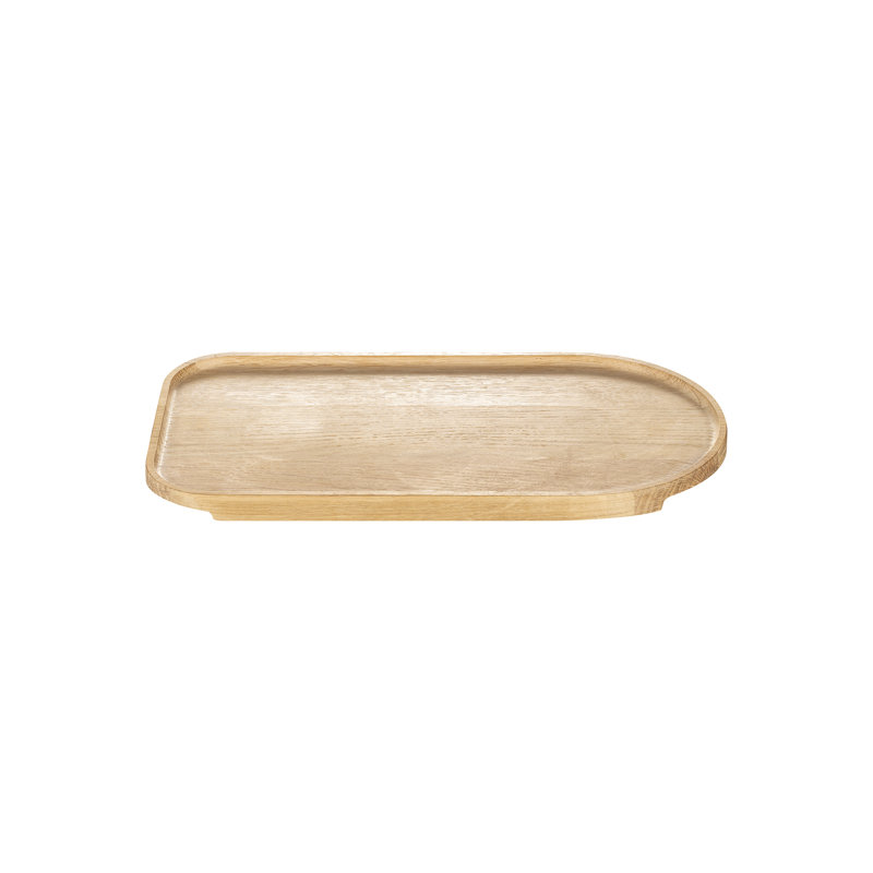 Zen Oak Cutting Board, 12.6"L x 6.7"W x 0.8"D