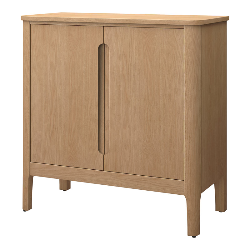 Armoire d'appoint rectangulaire en bois massif 32 po Manchester, Chêne clair