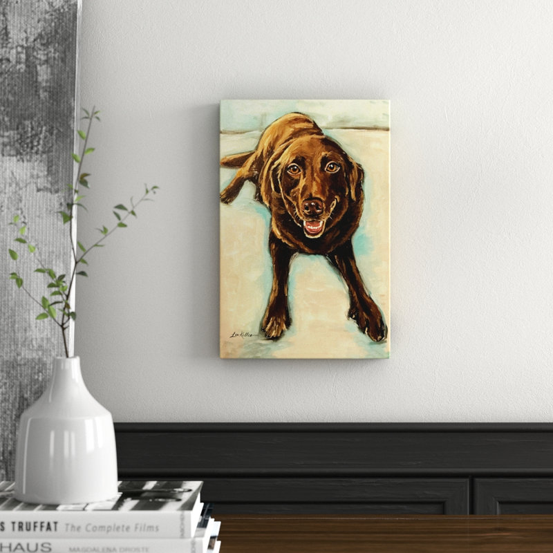 1 Piece Wrapped Canvas Painting, 38cm H x 25cm W x 3.81cm D