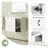 Iveron 24'' Single Bathroom Vanity Base Only