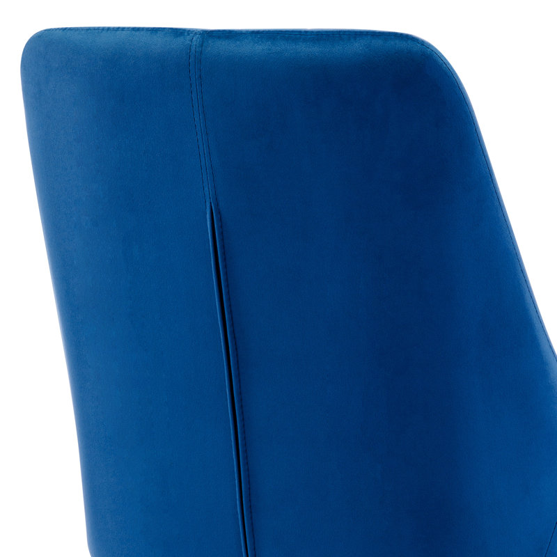 Chaise d'appoint Chipman, Bleu