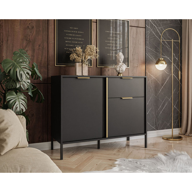 Lequire 1 Drawer 103.3cm W Combo Dresser