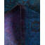 Tapis bleu noué à la main de conception unique Chimel
