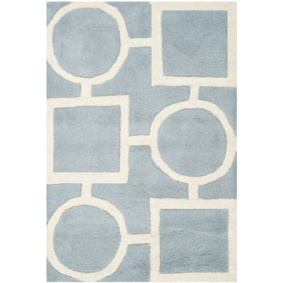Teresita Hand Tufted Wool Geometric Rug