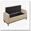 Banc de rangement capitonné et capitonné-2045056585