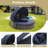 64'' Wicker Outdoor Patio Daybed with Cushions-1810408757