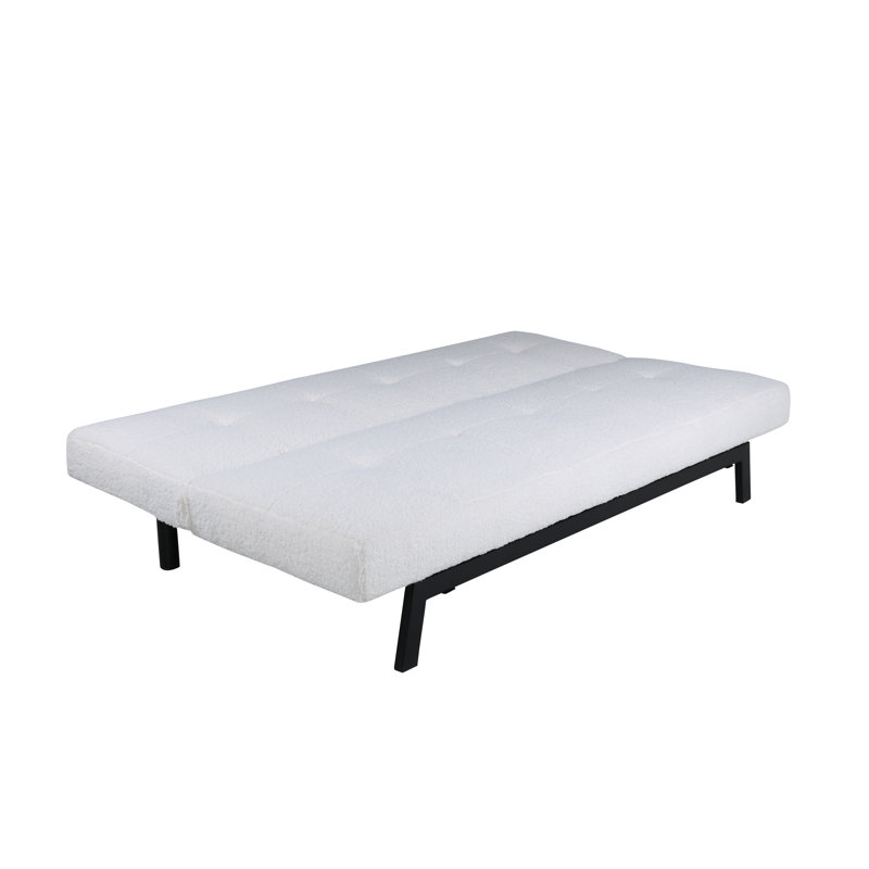 Berke 2 Seater Sofa Bed, White