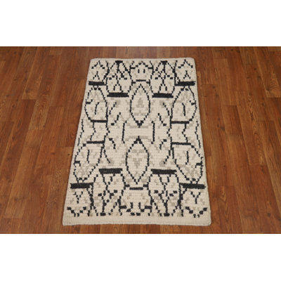 Tapis décoratif géométrique oriental marocain 2x3