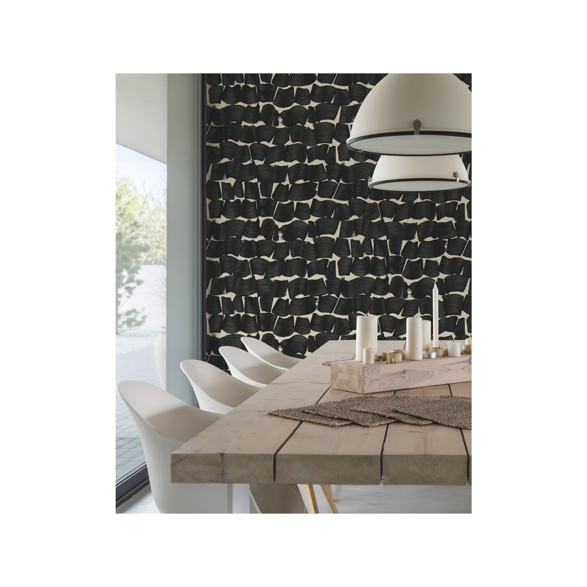 Ama Abstract Roll, Black