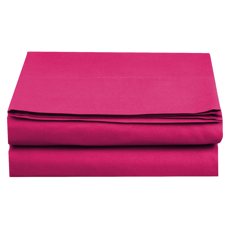 Drap-housse en microfibre 1500 fils, Rose, Très grand californien