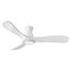 Ventilateur intelligent DEL intégré Swell Flush-94487138