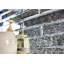 Carrelage mural décoratif de cuisine et de salle de bain de style miroir en verre de qualité diamant 3 po x 12 po Reflections
