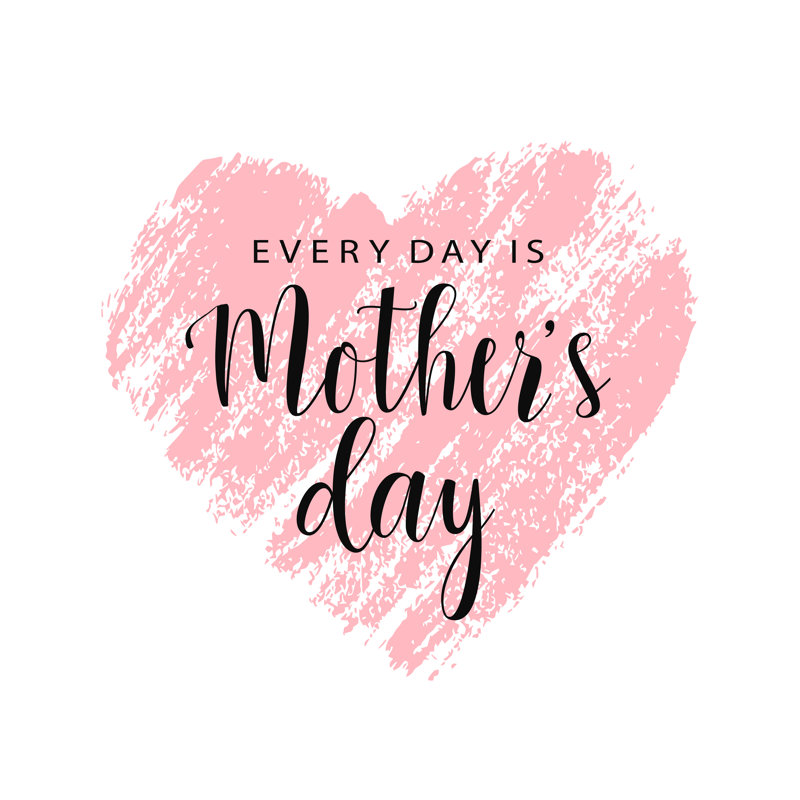 Mother's Day Card - Wrapped Canvas Print, 30cm H x 30cm W x 3.8 cm D