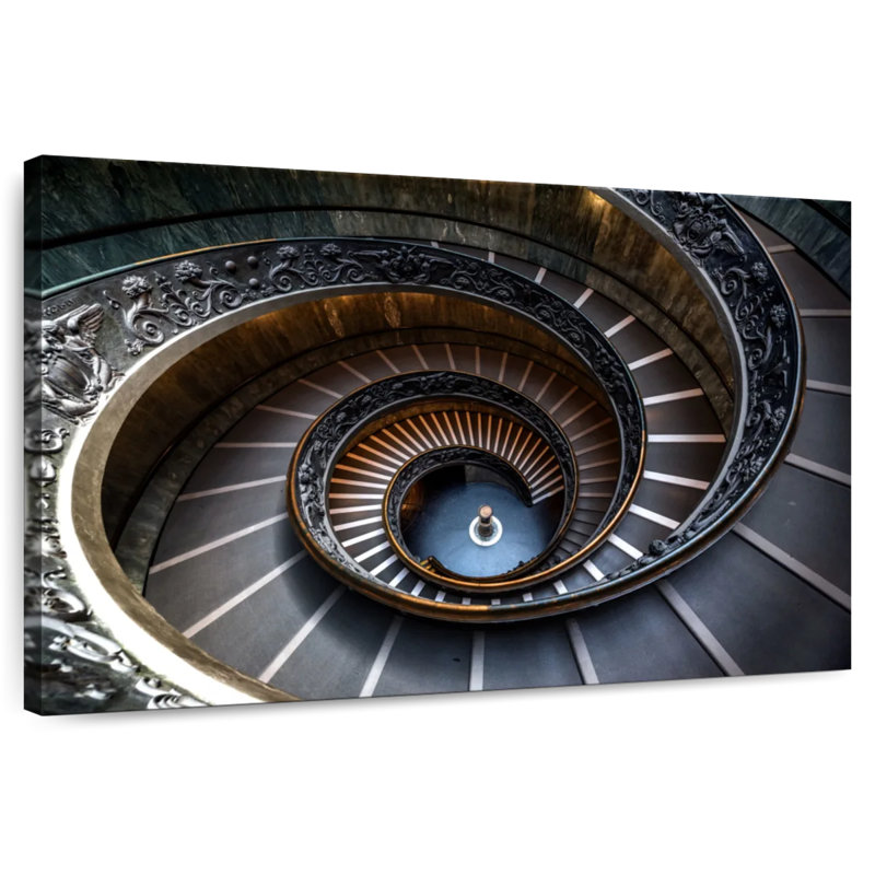 Escalier en colimaçon Lilie, H 24 po x l 36 po