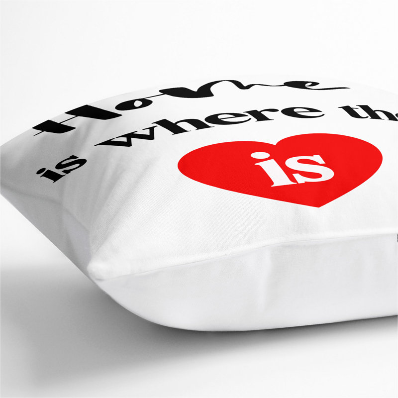 Square Cushion, 55cm H x 55cm W x 20cm D, White