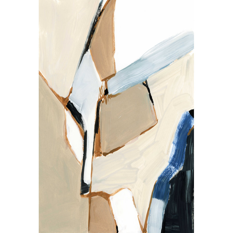 Diagramme II by Victoria Barnes - Wrapped Canvas Painting, 48" H x 32" W