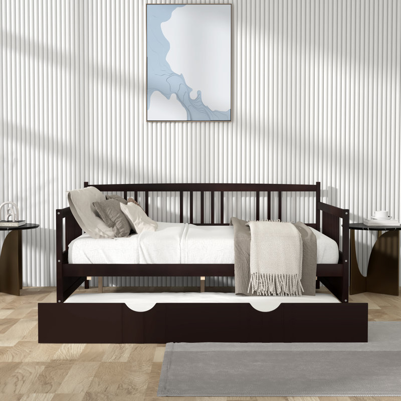 Slat Bed, Espresso