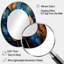 Miroir mural Boho Glam Gold Feathres On-1296373611