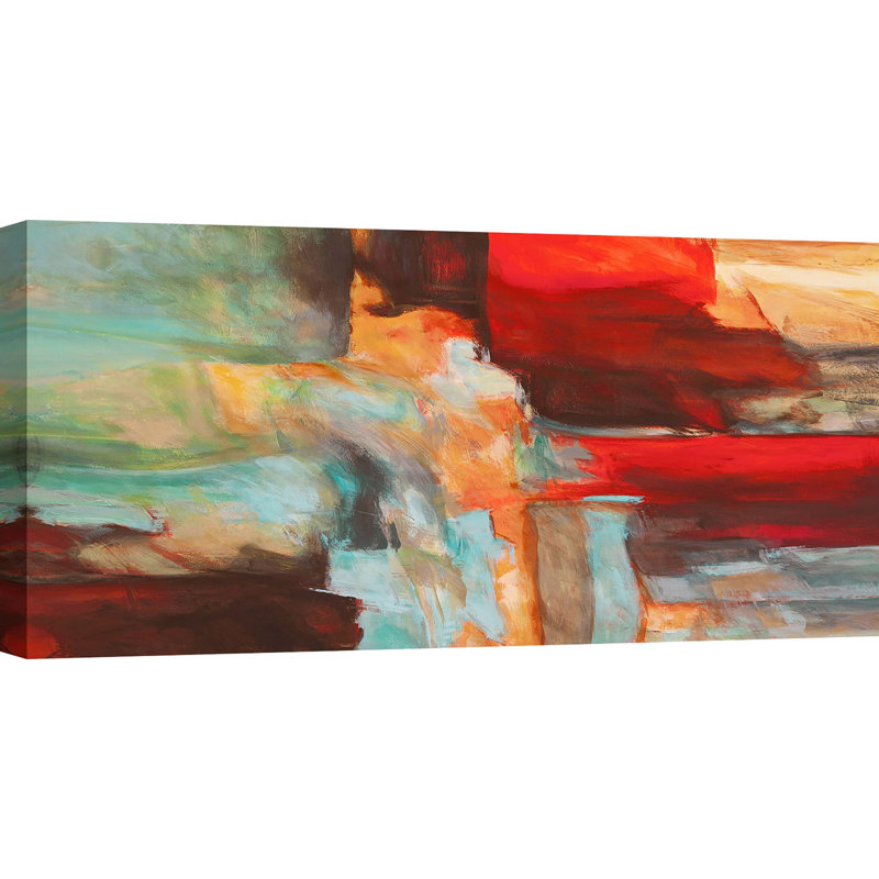 Affirmation by Jim Stone - Wrapped Canvas Painting, 35cm H x 70cm W x 4cm D