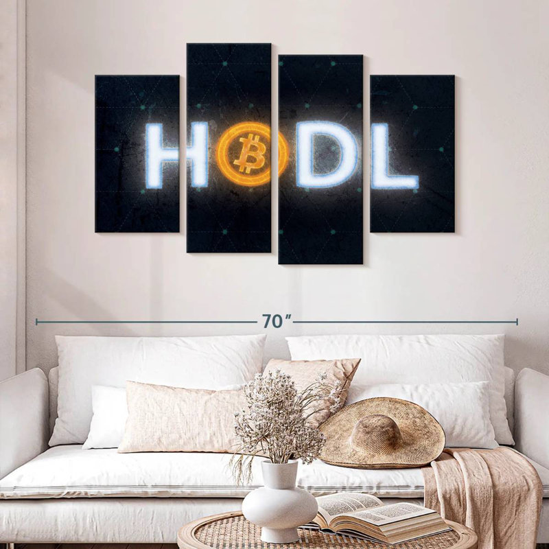 Kerner Glowing Bitcoin Hodl