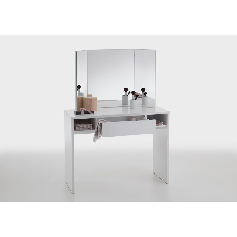 Brixham Dressing Table with Mirror