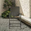 Ensemble de 4 chaises pliantes en rotin