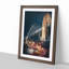 Sydney Harbour Bridge Australia Abstract Art - Picture Frame Painting Print-55640781-55640779