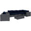 Ensemble modulaire de patio d'extérieur 7 pièces Invite-116781613